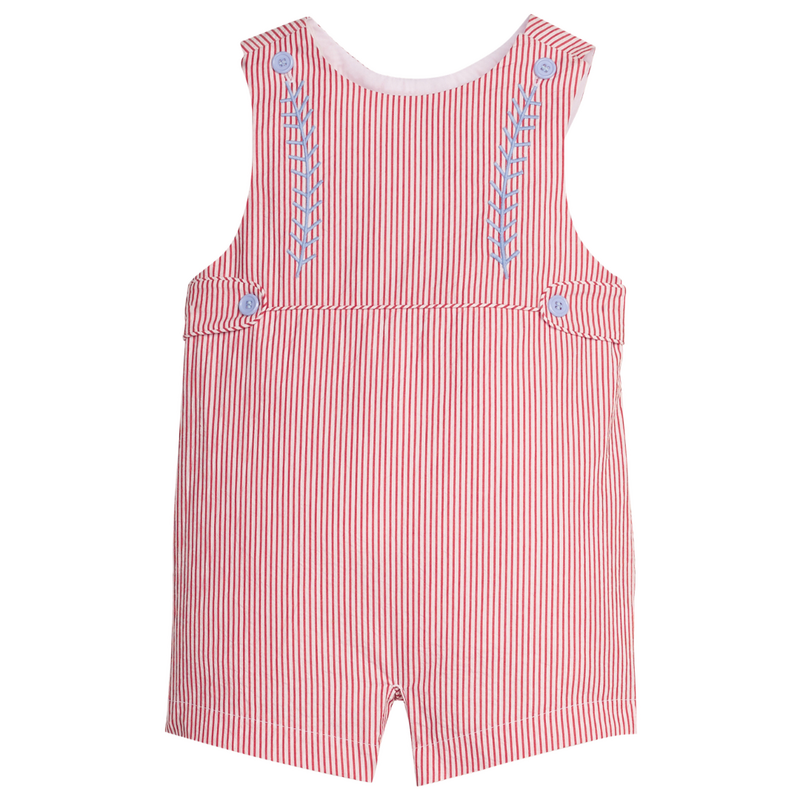 LITTLE ENGLISH Button Tab John John - Baseball