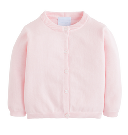 LITTLE ENGLISH Essential Cardigan - Light Pink