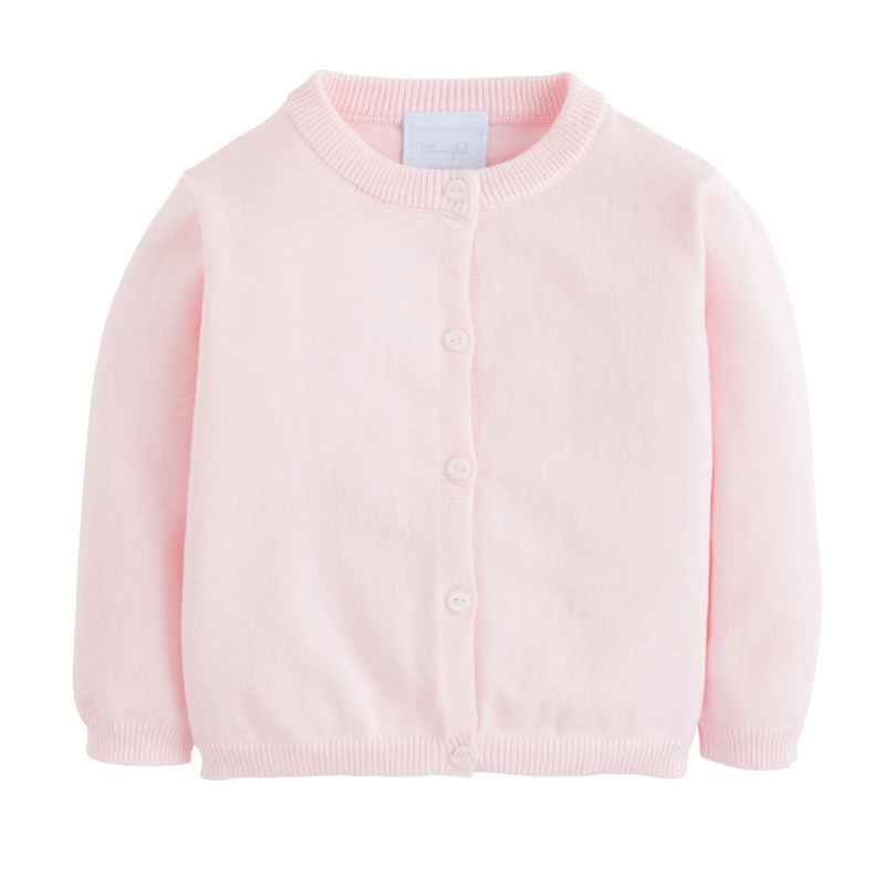 LITTLE ENGLISH Essential Cardigan - Light Pink