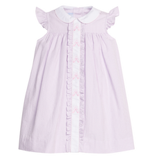 LITTLE ENGLISH Ruffled Sally Dress - Ballet