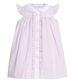 LITTLE ENGLISH Ruffled Sally Dress - Ballet