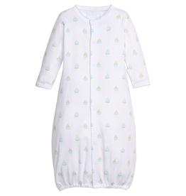 LITTLE ENGLISH Printed Converter Gown - Sailboats