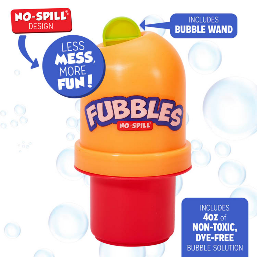 LITTLE KIDS INC FUBBLES NO SPILL BUBBLE TUMBLER