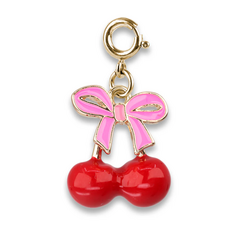 CHARM IT! GOLD CHERRIES CHARM