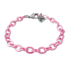 CHARM IT! CHARM IT! PINK CHAIN BRACELET