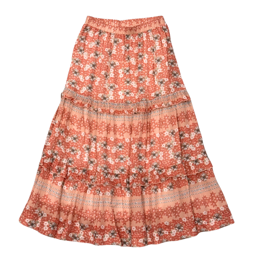 AVERY & ALEXANDER TIERED MAXI SKIRT