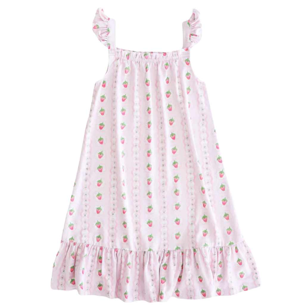 CADEN LANE GIRL'S NIGHT GOWN-BERRY SWEET