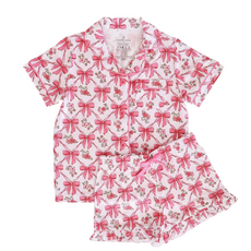 CADEN LANE BOW BESTIES SHORT LOUNGE SET