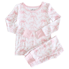 CADEN LANE FANCY FRILLS PAJAMA SET