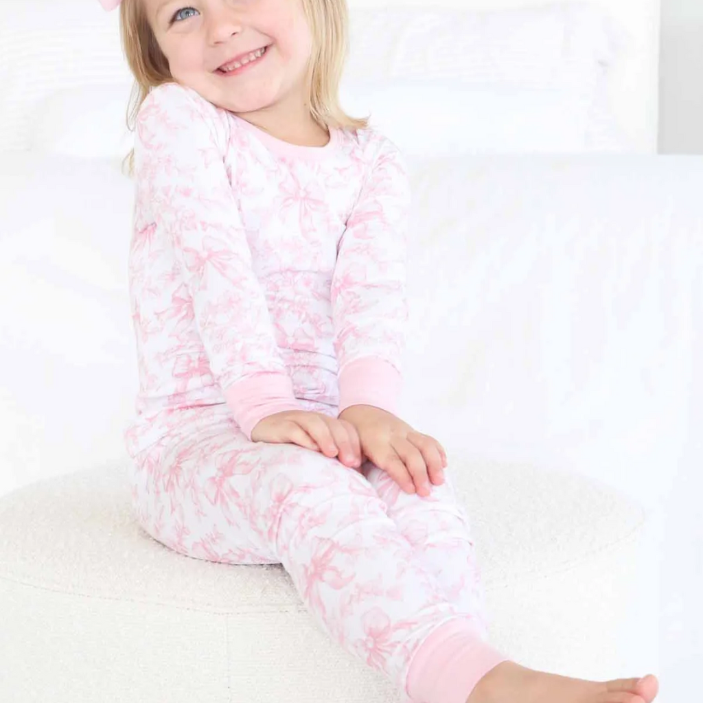 CADEN LANE FANCY FRILLS PAJAMA SET