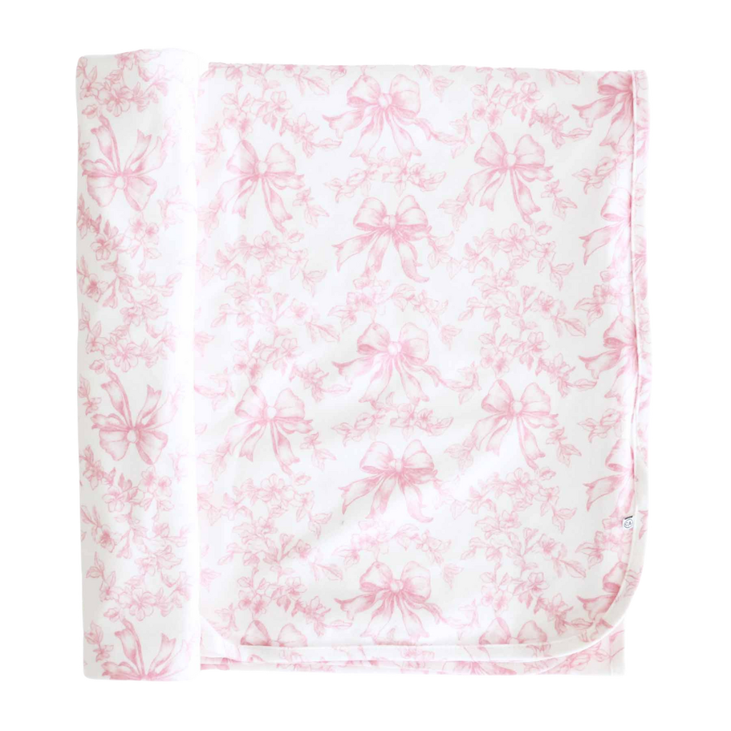 CADEN LANE FANCY FRILLS OVERSIZED SWADDLE BLANKET
