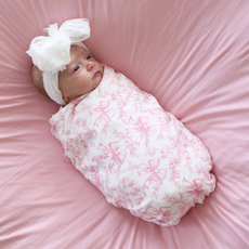 CADEN LANE FANCY FRILLS OVERSIZED SWADDLE BLANKET