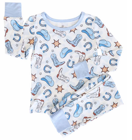 CADEN LANE RODEO DREAMS PAJAMA SET
