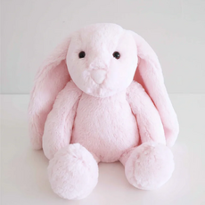 CADEN LANE LARGE CUDDLE PLUSH FRIENDS-HONEY BUNNY BARELY PINK BUNNY