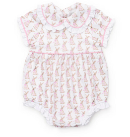 Lila + Hayes COUNCIL GIRL'S BUBBLE-EASTER BUNNIES PINK