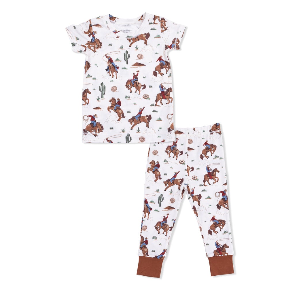 ANGEL DEAR SS Loungewear Set - Buckaroo Western