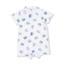 ANGEL DEAR Polo Shortie - Blue Crabs