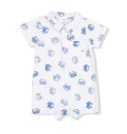 ANGEL DEAR Polo Shortie - Blue Crabs