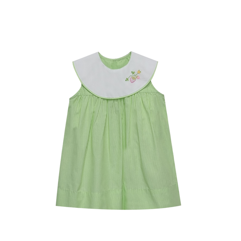 REMEMBER NGUYEN LIME GREEN PRESLEY DRESS-BERRY SWEET