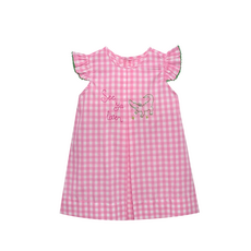 REMEMBER NGUYEN PINK CHARLOTTE DRESS-SEE YA LATER ALLIGATOR