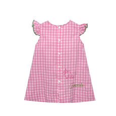 REMEMBER NGUYEN PINK CHARLOTTE DRESS-SEE YA LATER ALLIGATOR