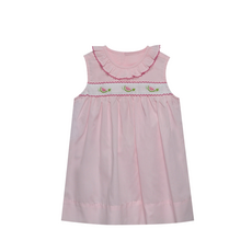 BABY SEN PINK BRYN DRESS-WATERMELON