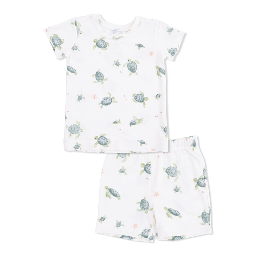 ANGEL DEAR Loungewear Short Set - Sea Turtles