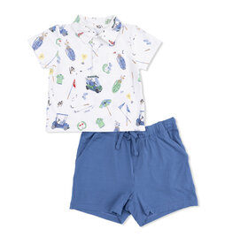 ANGEL DEAR Polo with Casual Short - Golf Things