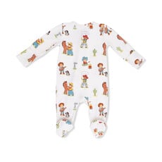 ANGEL DEAR 2 Way Zipper Footie - Vintage Cowboys