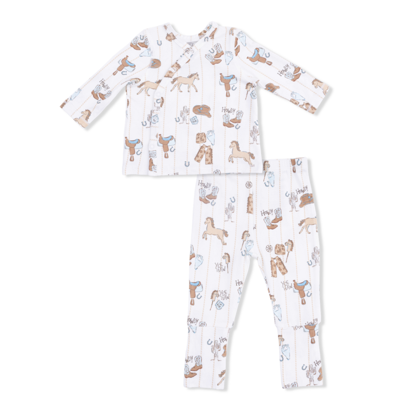 ANGEL DEAR Take Me Home Set With Convertible Pant - Cowboy Nursery