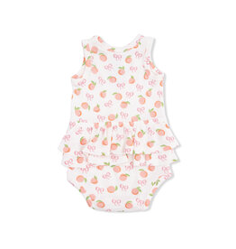 ANGEL DEAR Ruffle Tank Bodysuit - Little Peaches