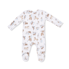 ANGEL DEAR 2 Way Zipper Footie - Cowboy Nursery