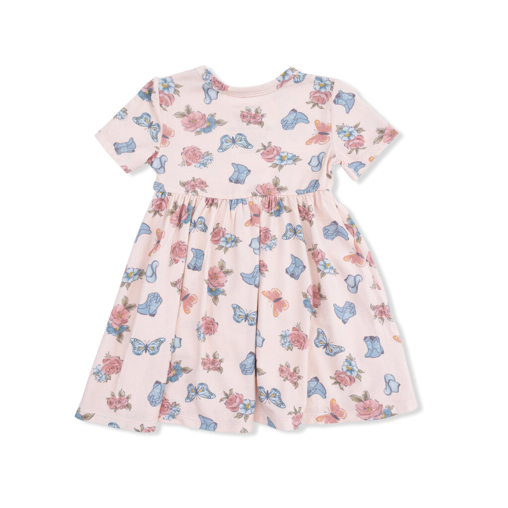 ANGEL DEAR Twirly Dress w/ Ruffle Pockets - Country Girl Boots