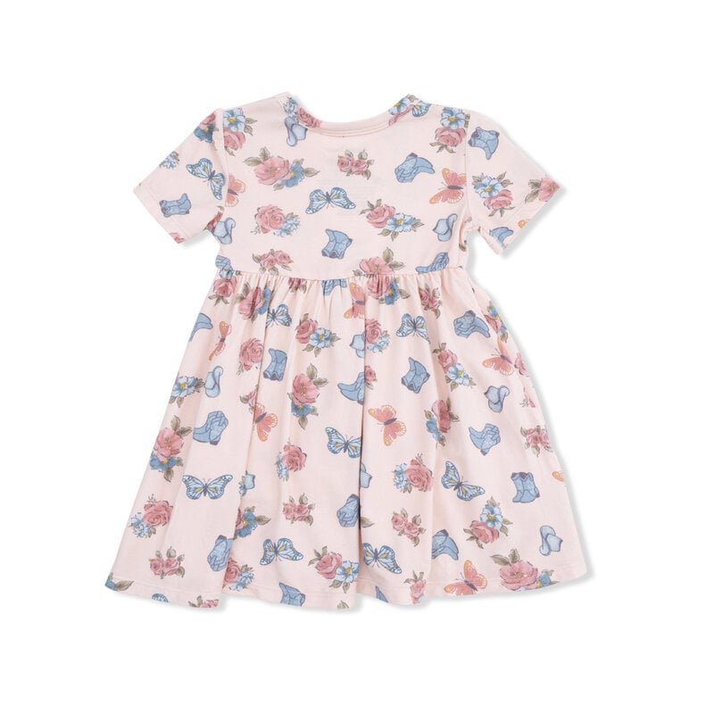 ANGEL DEAR Twirly Dress w/ Ruffle Pockets - Country Girl Boots