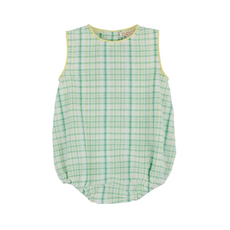 THE BEAUFORT BONNET COMPANY BENJAMIN BUBBLE-SEERSUCKER Gibson Island Green/Lake Yell