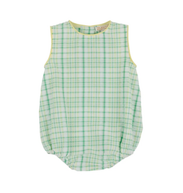THE BEAUFORT BONNET COMPANY BENJAMIN BUBBLE-SEERSUCKER Gibson Island Green/Lake Yell