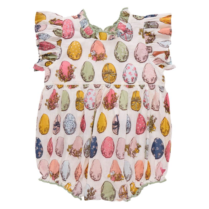 PINK CHICKEN baby girls jennifer bubble - multi eggs