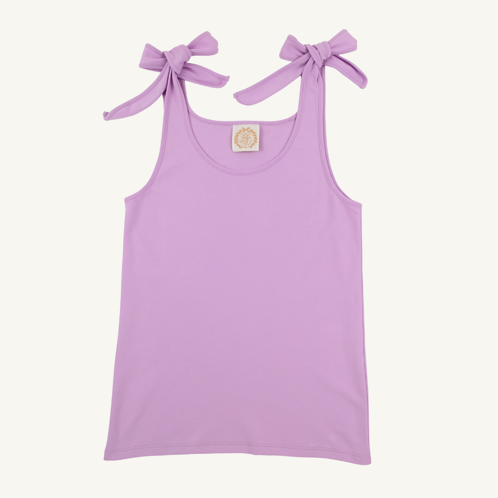 THE BEAUFORT BONNET COMPANY TAY TAY TIE TANK Valley High Violet