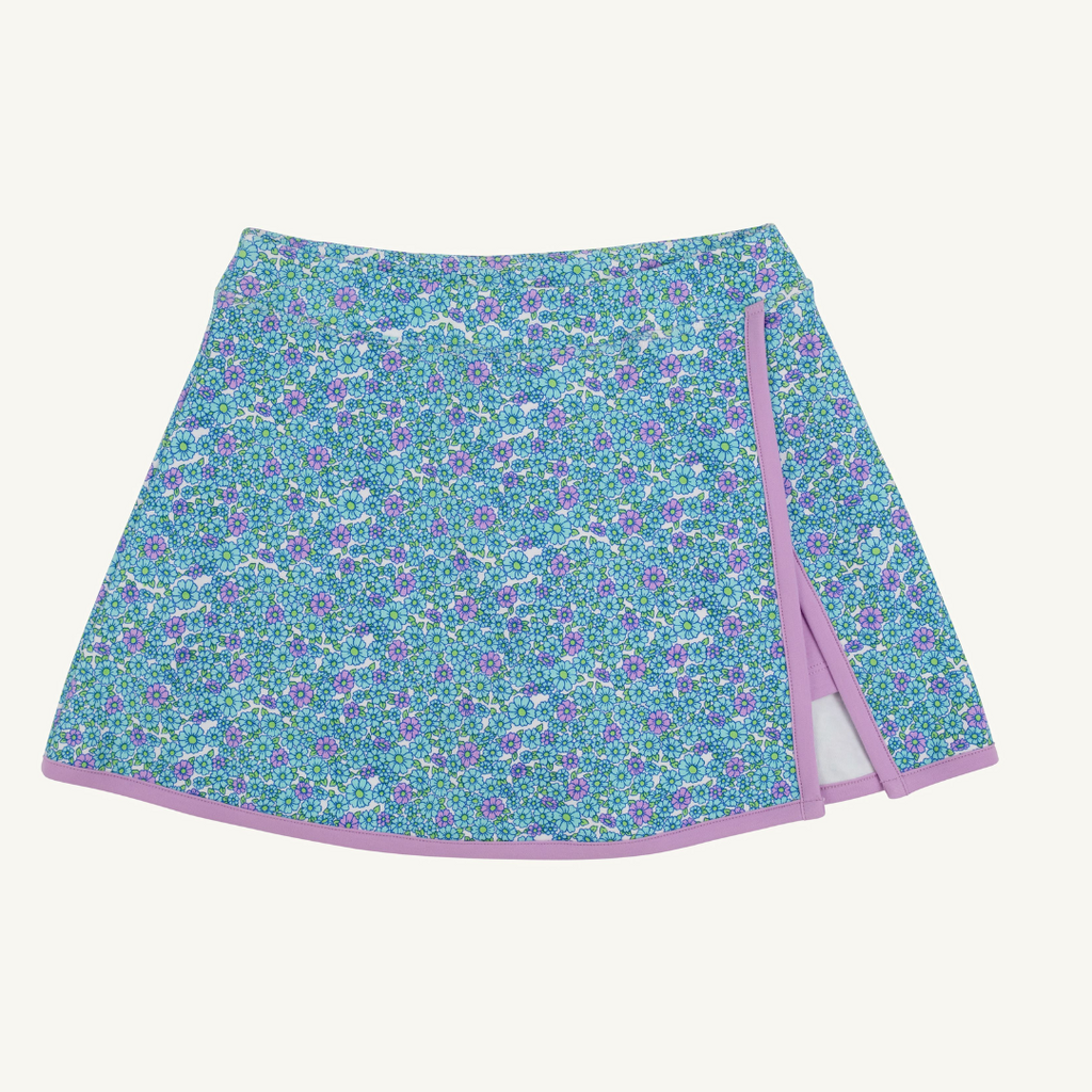 THE BEAUFORT BONNET COMPANY SAMANTHA SKORT Fitzroy Floral/Valley High Violet