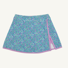 THE BEAUFORT BONNET COMPANY SAMANTHA SKORT Fitzroy Floral/Valley High Violet