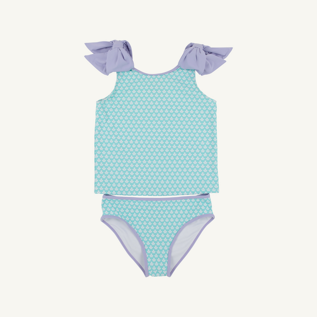 THE BEAUFORT BONNET COMPANY SNORKEL TOUR TANKINI Dunmore Doo-Dad/Lauderdale Lavender