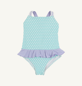 THE BEAUFORT BONNET COMPANY TAYLOR BAY BATHING SUIT Dunmore Doo-Dad/Lauderdale Lavender