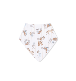 ANGEL DEAR Bandana Bib - Cowboy Nursery