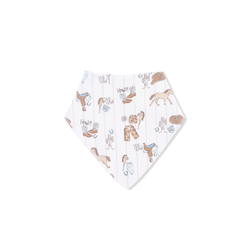 ANGEL DEAR Bandana Bib - Cowboy Nursery
