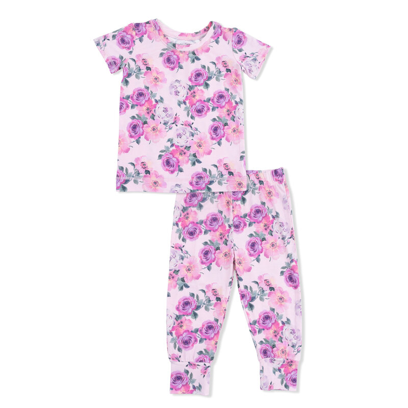 ANGEL DEAR SS Loungewear Set - Rose Abundance