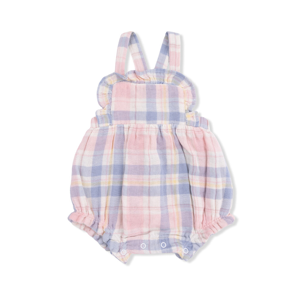 ANGEL DEAR Oxford Bubble - Dusty Plaid