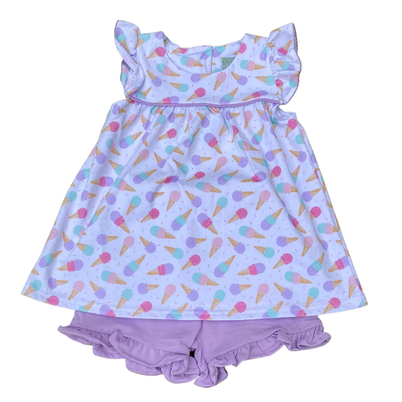 ICE CREAM-ABI SHORT SET