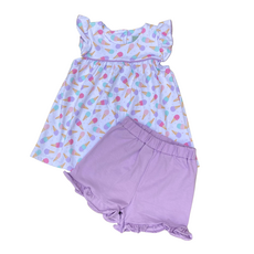 ICE CREAM-ABI SHORT SET