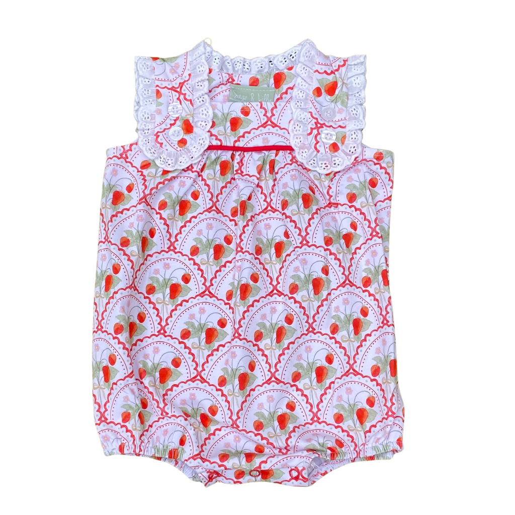 STRAWBERRIES-EYELET BUBBLE