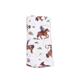 ANGEL DEAR Swaddle Blanket - Buckaroo Western